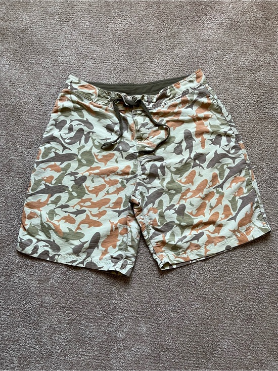 Stussy Other - Vintage Y2K Stüssy 2002 Shark Camo Boardshorts